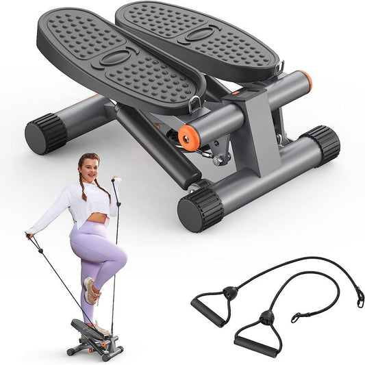 Niceday Compact Hydraulic Stair Stepper: Your Ultimate Solution for Effective Cardiovascular and Leg Workouts at Home or Office, Featuring LCD Monitor and 300LB Weight Capacity